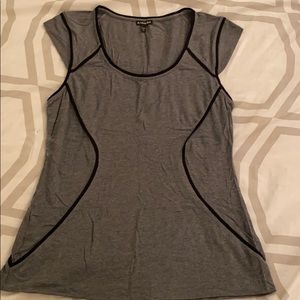 Express black and grey cap top!